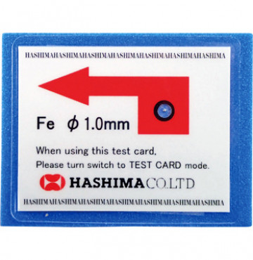 Thẻ thử máy dò kim loại Hashima
